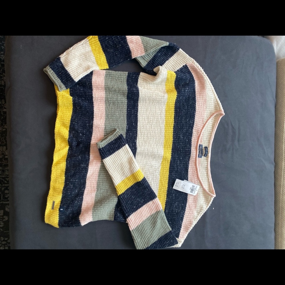 Abercrombie stripe sweater
